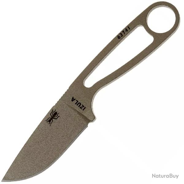 Couteau ESEE Knives Izula Lame Acier 1095 Manche Acier 1095 �tui Polym�re Moul� Made In USA ESIDE