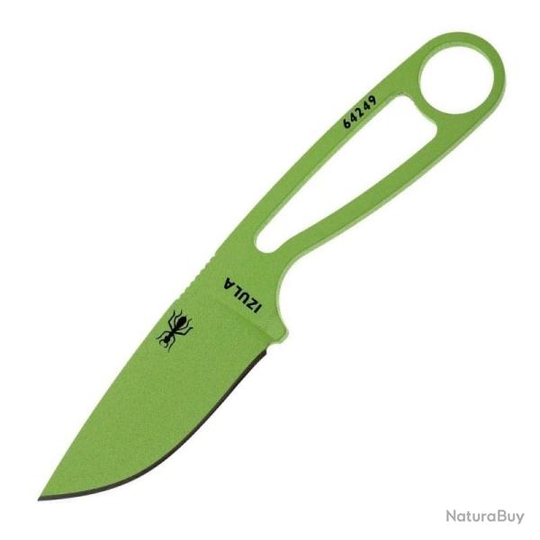 Couteau ESEE Knives Izula Lame Acier 1095 Manche Acier 1095 �tui Polym�re Noir Made In USA ESIZVG
