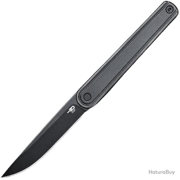 Couteau Bestech Ink Lame Acier CPM MagnaCut Manche Titane Liner Lock BTKT2502D