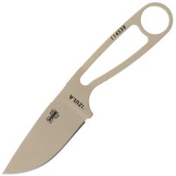 Fixe ESEE Knives Izula Lame Acier 1095 Manche Acier 1095 &Eacute;tui Polym&egrave;re Moul&eacute; Noir Made In USA RCIDT