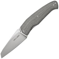 Couteau Viper Novis Lame Acier M390 Manche Micarta Vert Liner Lock Made In Italy V5972CV