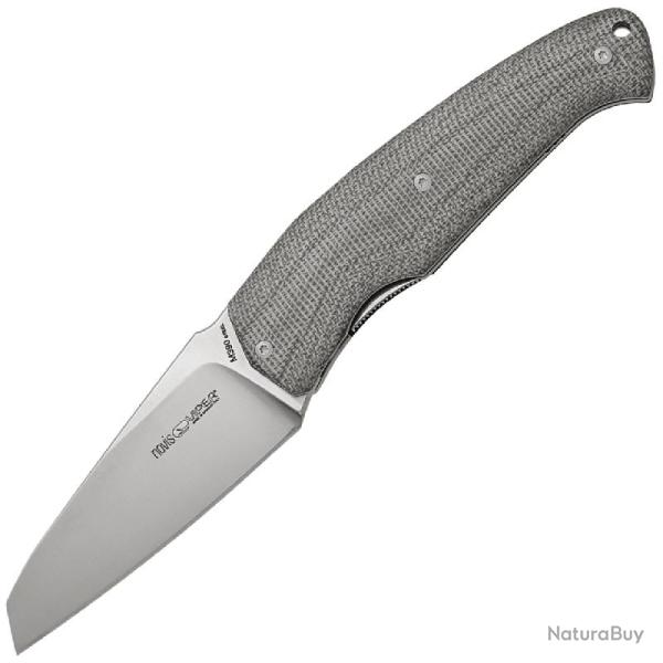 Couteau Viper Novis Lame Acier M390 Manche Micarta Vert Liner Lock Made In Italy V5972CV