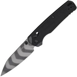Couteau Kershaw Bel Air XL Lame Acier CPM MagnaCut Manche G10 Noir DuraLock Made In USA KS6110TS