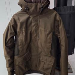 Veste de chasse imperm&eacute;able et chaude Solognac 500