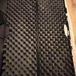 Mallette rigide pour fusil ou carabine d&eacute;mont&eacute;e, 85 cm