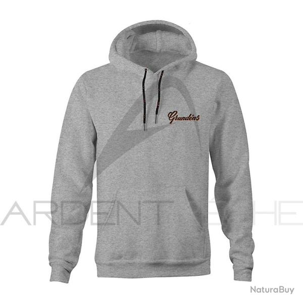 Sweat GRUNDENS Displacement hoodie athletic heather XXL