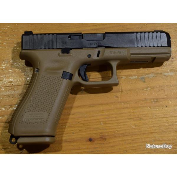 Pistolet Glock 17 Gen5 FR Coyote armee francaise neuf