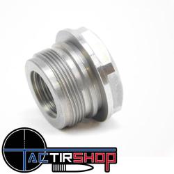 Bague adaptatrice de filetage18x1pour silencieux A-TEC PRS