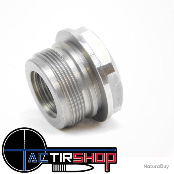 Bague adaptatrice de filetage18x1pour silencieux A-TEC PRS