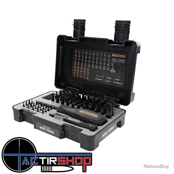 Kit tournevis Wheeler 65 Pieces Hex/Torx Screwdriver Set