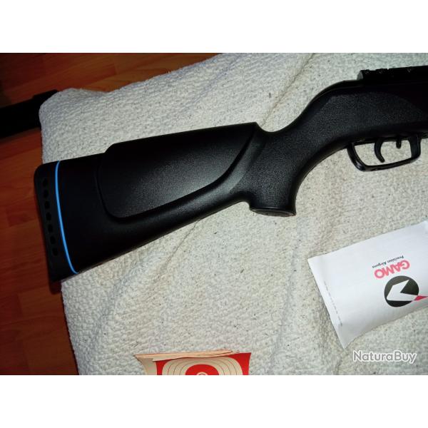 Gamo big cat 19.9 j occasion -de 100 plombs �tat excellent (quasiment neuve, soign�e et prot�g�e)