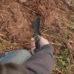 Couteau Fixe SOG Rip Tide Lame Acier 3Cr13 Manche PP TPR Noir Vert &Eacute;tui Nylon SOG17440143