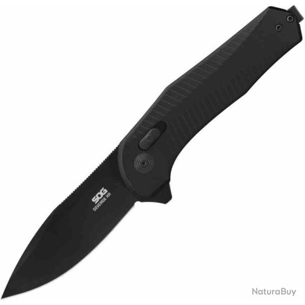 Couteau Pliant SOG Diverge XR Lame Acier D2 Manche Aluminium Noir XR Lock SOG12020443