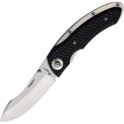 Couteau Katz NJ-35 Lame Acier 9Cr18MoV Manche G10 Noir Linerlock KTZNJ35G10B