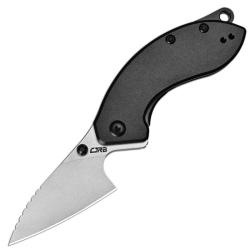 Couteau CJRB Spud Lame Acier AR-RPM9 Manche Aluminium Noir Linerlock J1971BK