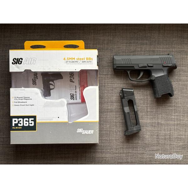 SIGAIR - Sig Sauer P365 Blowback CO2