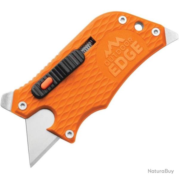 Outil Multifonctions Outdoor Edge Slidewinder Manche GRN Orange Lame Acier Inoxydable OESWB10C
