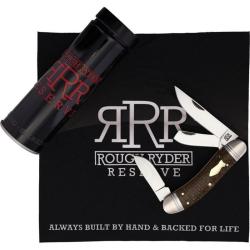 Couteau Rough Rider Reserve Roundup 3 Lames Acier D2 Manche Micarta Slip Joint RRR026