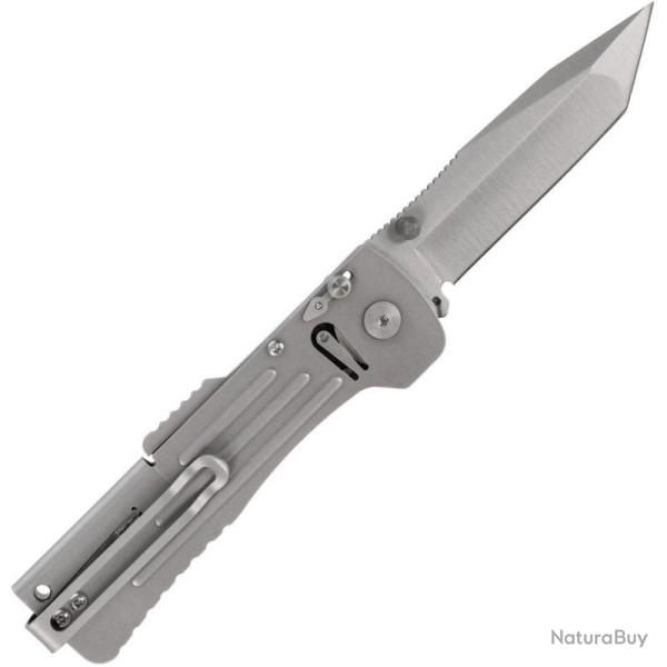 Couteau SOG Slim Jim 2.0 A/O Lame Acier AUS-8 Satin Manche 420HC Bead Blast Taiwan SOGSJ41CP