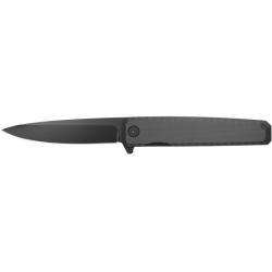 Couteau Outdoor Edge Peleus Lame Acier 8Cr13MoV Manche G10 Noir Linerlock OEPL2C