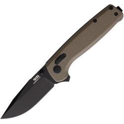 Couteau SOG Terminus XR Lame Acier D2 Manche G10 Tan XR Lock SOGTM1048BX