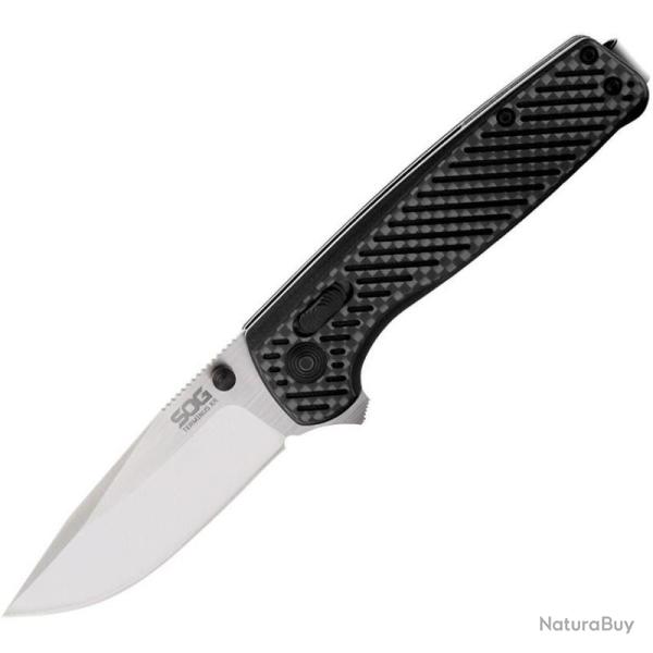 Couteau SOG Terminus XR Lame Acier S35VN Manche Carbone G10 XR Lock SOGTM1025BX