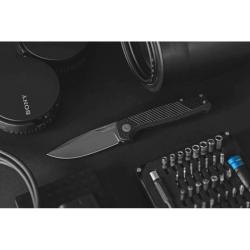 Couteau SOG Terminus SJ LTE Lame Acier D2 Manche Carbone Graphite Slipjoint SOGTM1006BX
