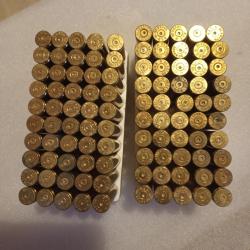 100 &eacute;tuis en 6,5x55 en S&B tir&eacute;es 1 fois.
