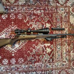 CZ 457 luxe + lunette + tr&eacute;pied + silencieux