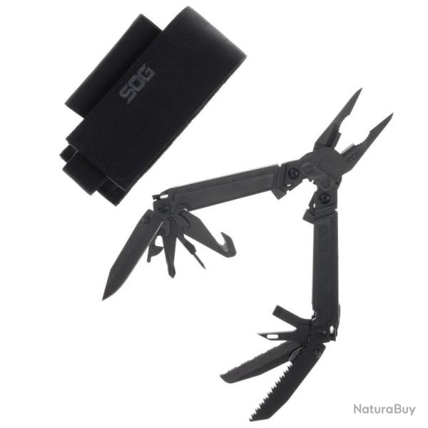 Pince Multi-Outils SOG PowerAccess Assist A/O Lame Acier 5Cr15MoV Manche Noir 19 Outils SOGPA3002CP