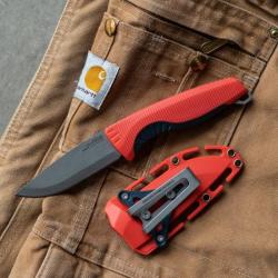 Couteau SOG Aegis FX Lame Acier 4116 Manche GRN Rouge Indigo Etui Kydex Taiwan SOG17410341