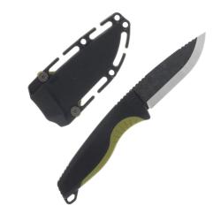 Couteau SOG Aegis FX Lame Acier 4116 Manche GRN Noir/Vert Mousse &Eacute;tui UMS Taiwan SOG17410441