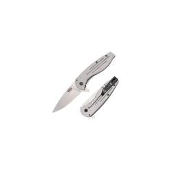 Couteau SOG Aegis Lame Acier 8Cr13MoV Manche Acier Inox Framelock SOG14410242