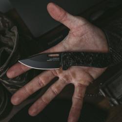 Couteau SOG Ultra XHP XR Lame Acier CTS-XHP Manche Carbone Noir XR Lock Taiwan SOG12630557