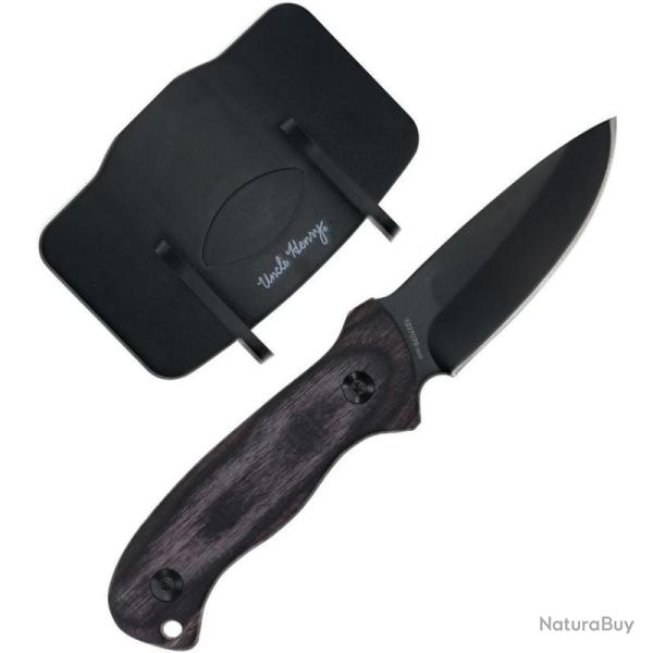 Set Schrade Uncle Henry Couteau Fixe et Lampe Frontale Manche Bois Etui Nylon SCHP1227076