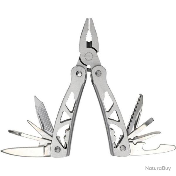 Multi-Outil Schrade avec Lampe Clip Manche Inox Etui Nylon SCHP1200438