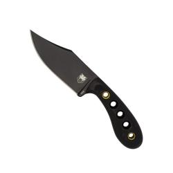 Couteau Fixe Cobratec Pocket Bowie Lame Acier VG-10 Manche G10 Noir Etui Kydex CBTPBWG10