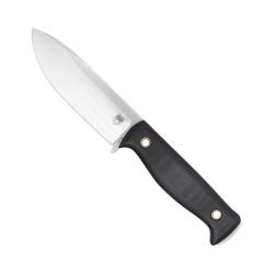 Couteau Fixe Cobratec Back Country Lame Acier 14C28N Manche G10 Noir Etui Kydex CBTBCYDNS
