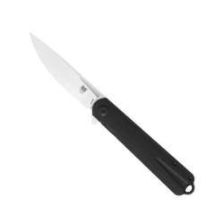 Couteau Cobratec Krait Lame Acier S35VN Manche G10 Noir Linerlock CBTKRAITS35VN