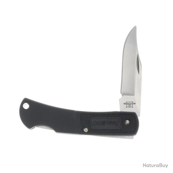 Couteau Bear & Son Executive Lockback Lame Acier Inoxydable Manche Zytel noir Made In USA BC726