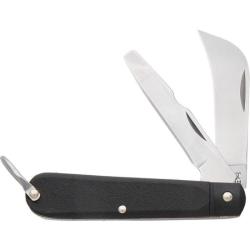 Couteau Bear & Son Electrician Black Delrin Lame Inox Manche Delrin noir Made In USA BC7216