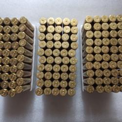 150 &eacute;tuis 6,5x55 en S&B tir&eacute;es 1 fois.
