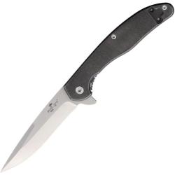 Couteau Bear & Son Slim Flipper Lame Acier S35VN Manche Titane Liner Lock Made In USA BC36034