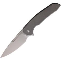 Couteau Ferrum Forge Stinger Titanium Lame Acier Nitro-V Manche Titane Frame Lock FF005TI