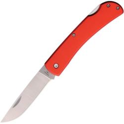 Couteau Bear & Son Farmhand Large Lockback Lame Acier 440 Manche Aluminium Rouge Made In BC138LRD
