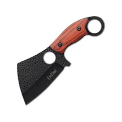 Couteau Fixe ElitEdge Cleaver Lame Acier Inoxydable Manche Bois Marron EE20664WB