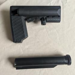 Crosse M4 et tube de crosse