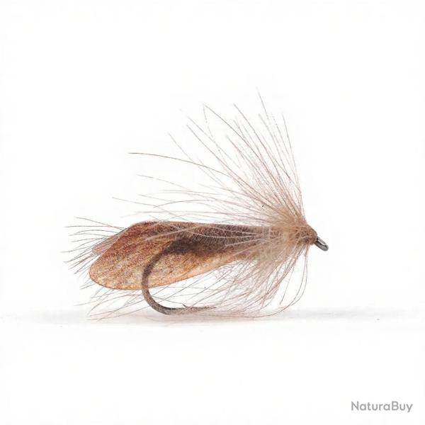 Mouche r�aliste Caddis fly Marron H14