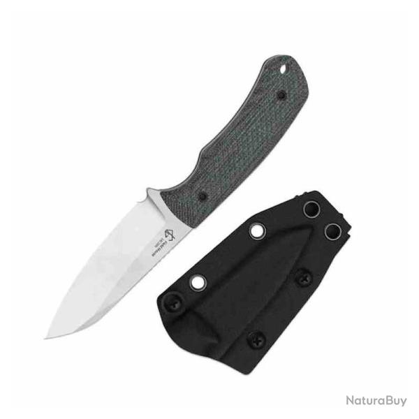 Couteau Kizer Field Mouse Lame Acier 14C28N Manche Micarta Norplex UltreX Noir �tui Kydex KI1135A3