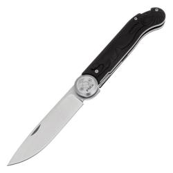 Couteau de Poche Daggerr Peremen Mys Linerlock Lame Acier 8Cr14MoV Manche FRN Noir DGR2401BKSW